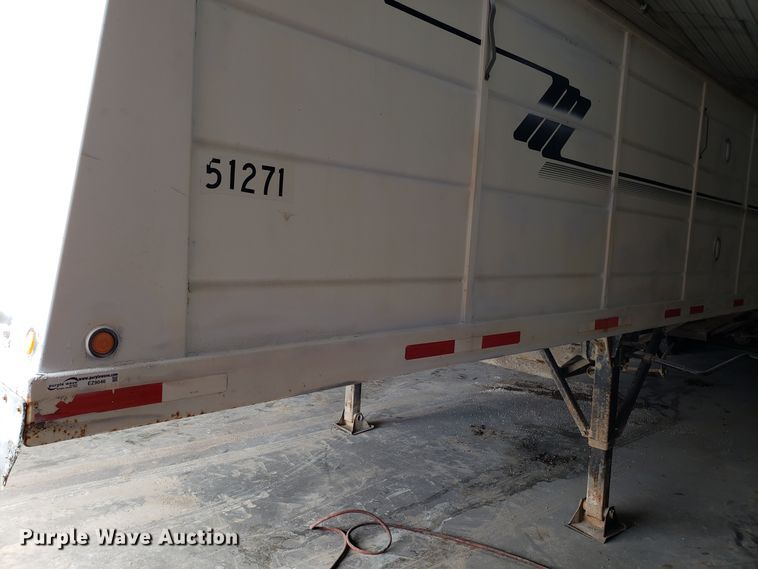 image for item EZ9046 2005 Maurer double hopper bottom grain trailer