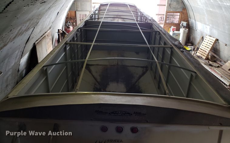 image for item EZ9046 2005 Maurer double hopper bottom grain trailer