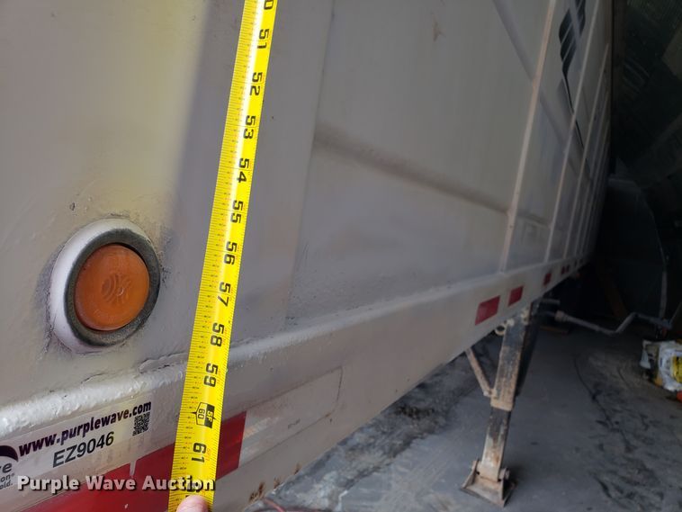 image for item EZ9046 2005 Maurer double hopper bottom grain trailer