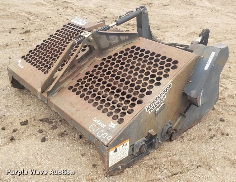 image for item EZ9065 Bobcat LR6B skid steer landscape rake
