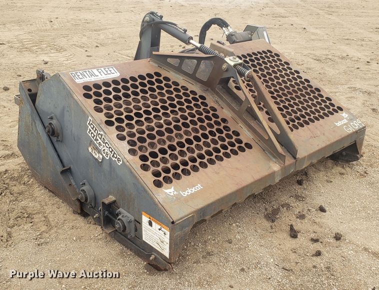 image for item EZ9065 Bobcat LR6B skid steer landscape rake