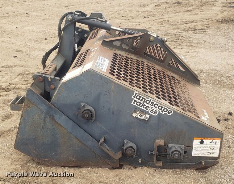 image for item EZ9065 Bobcat LR6B skid steer landscape rake