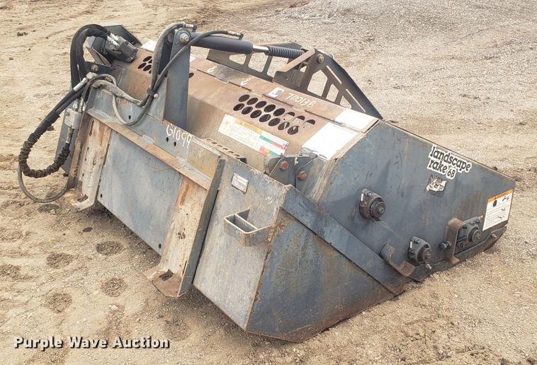image for item EZ9065 Bobcat LR6B skid steer landscape rake
