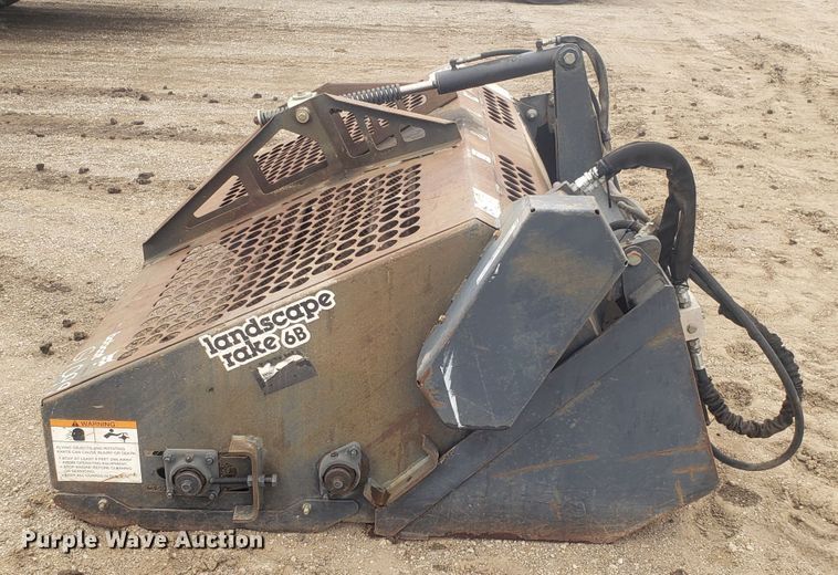 image for item EZ9065 Bobcat LR6B skid steer landscape rake