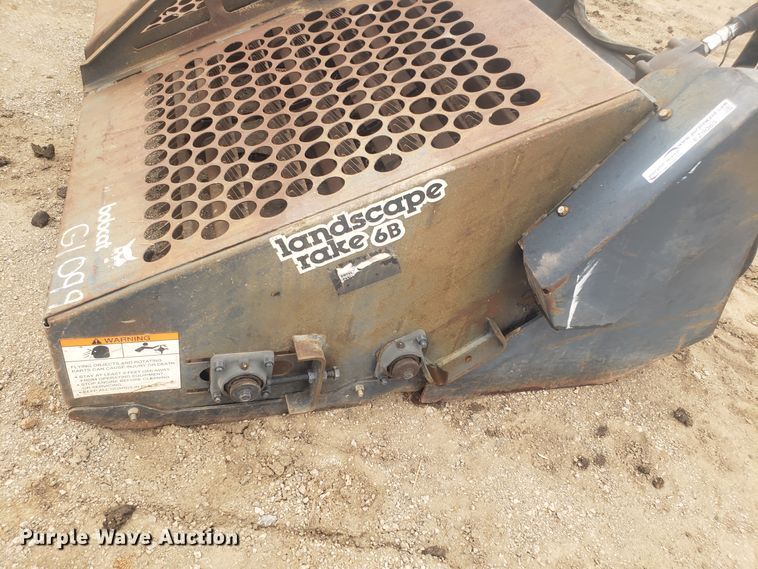 image for item EZ9065 Bobcat LR6B skid steer landscape rake