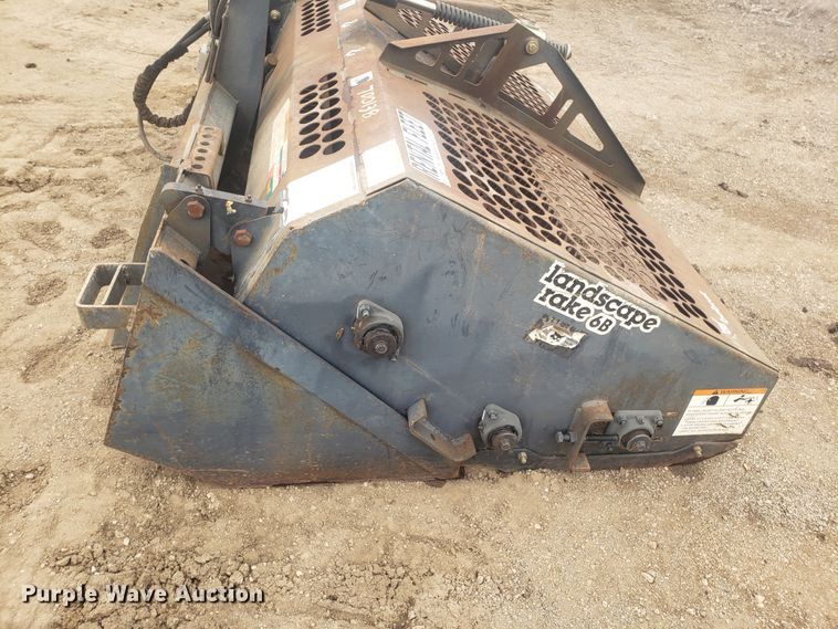 image for item EZ9065 Bobcat LR6B skid steer landscape rake