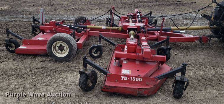 image for item EZ9067 Bush Hog TD1500 batwing finish mower