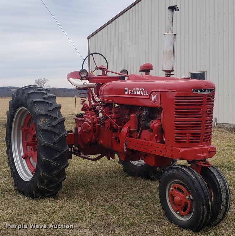 image for item EZ9075 Mccormick Farmall M tractor