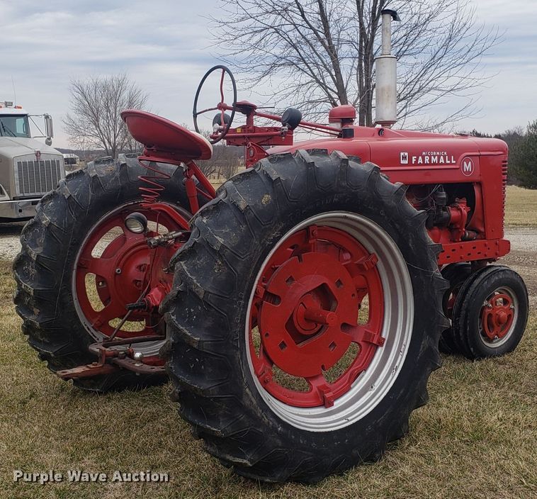 image for item EZ9075 Mccormick Farmall M tractor