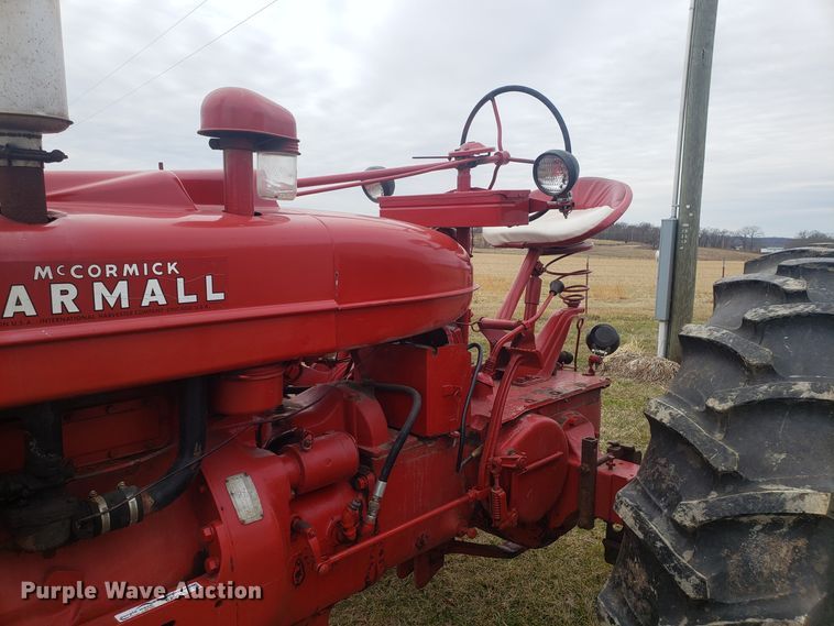 image for item EZ9075 Mccormick Farmall M tractor