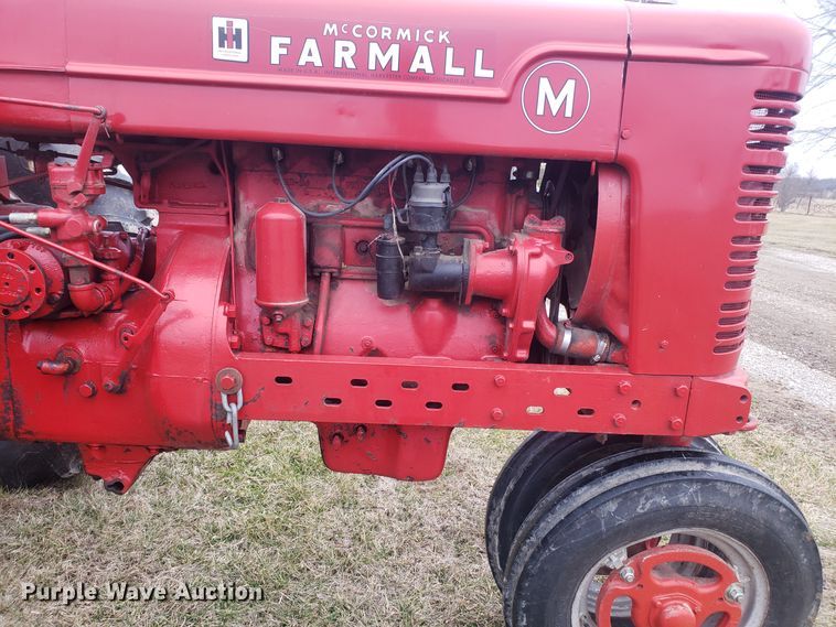 image for item EZ9075 Mccormick Farmall M tractor