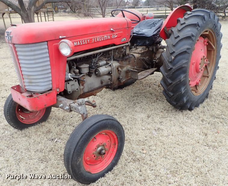 image for item FF9355 1958 Massey-Ferguson 65 tractor