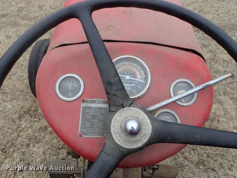image for item FF9355 1958 Massey-Ferguson 65 tractor