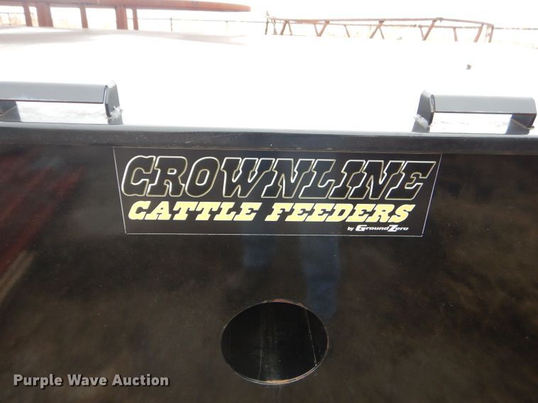 image for item GG9521 2018 Crownline steel livestock feeder