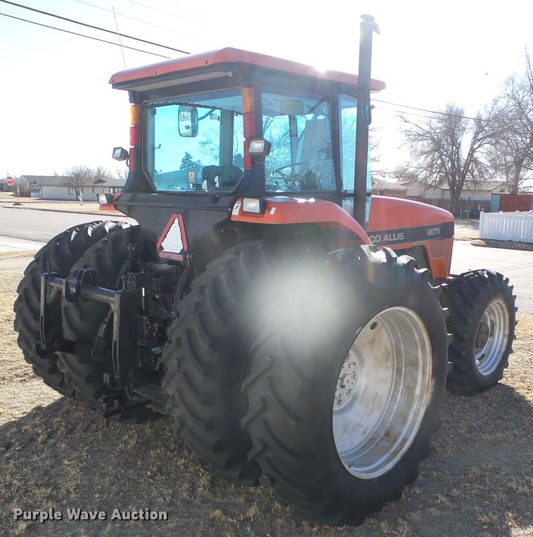 image for item H1253 1997 AGCO Allis 9675 MFWD tractor