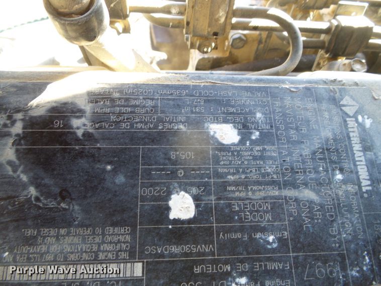 image for item H1253 1997 AGCO Allis 9675 MFWD tractor