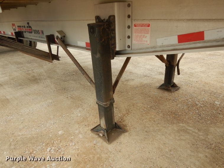 image for item DH2265 2006 Benson AF5244810250 flatbed trailer