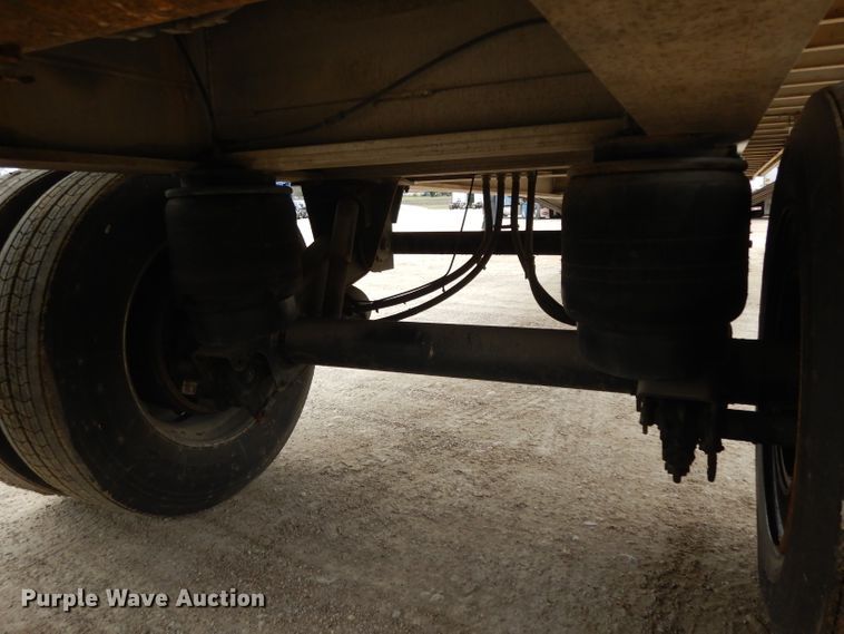 image for item DH2265 2006 Benson AF5244810250 flatbed trailer