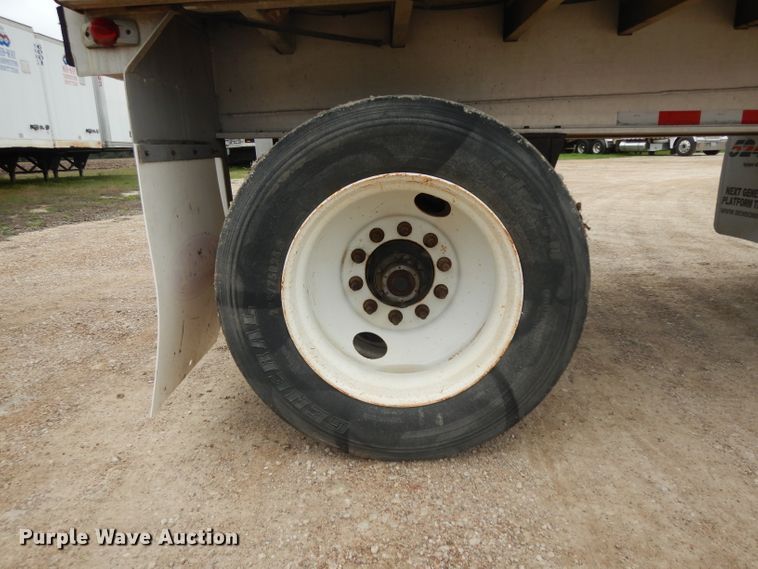 image for item DH2265 2006 Benson AF5244810250 flatbed trailer