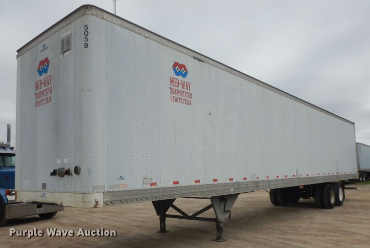 image for item DH2270 2003 Hyundai V12530152JSA dry van trailer