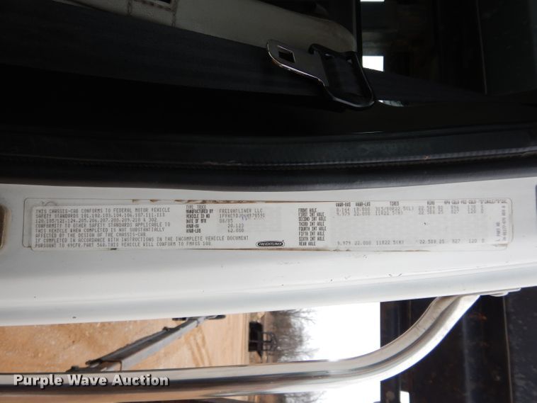 image for item DH3682 2006 Freightliner Business Class M2 roll off container truck