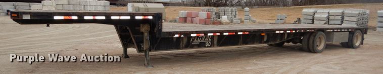 image for item DH4332 2000 Global 4811SPD drop deck trailer
