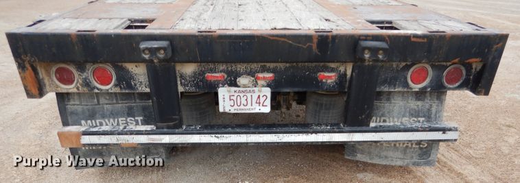 image for item DH4332 2000 Global 4811SPD drop deck trailer