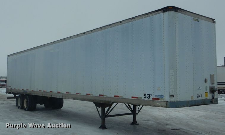 image for item DH6334 2001 Stoughton AVW-535T-S-C-AR dry van trailer