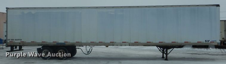 image for item DH6334 2001 Stoughton AVW-535T-S-C-AR dry van trailer