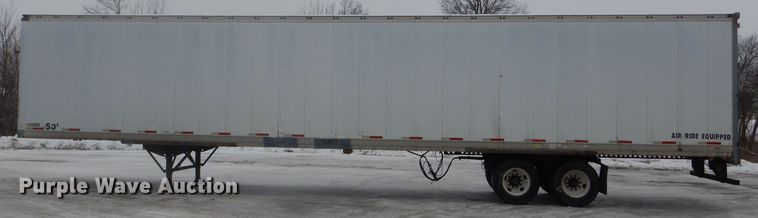image for item DH6334 2001 Stoughton AVW-535T-S-C-AR dry van trailer