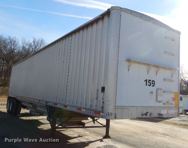 image for item GB9627 1989 Wilson Converta Hopper double hopper bottom grain trailer