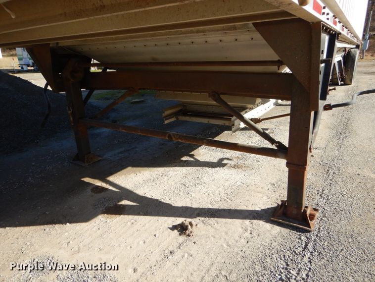 image for item GB9627 1989 Wilson Converta Hopper double hopper bottom grain trailer