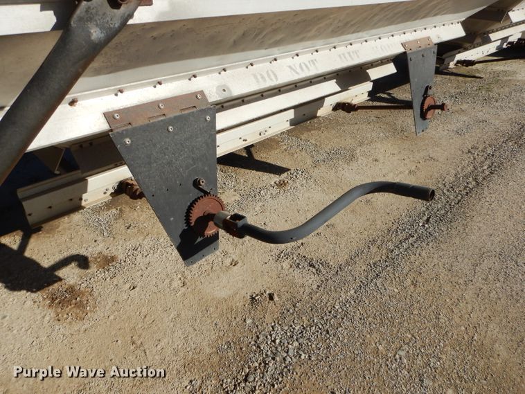 image for item GB9627 1989 Wilson Converta Hopper double hopper bottom grain trailer