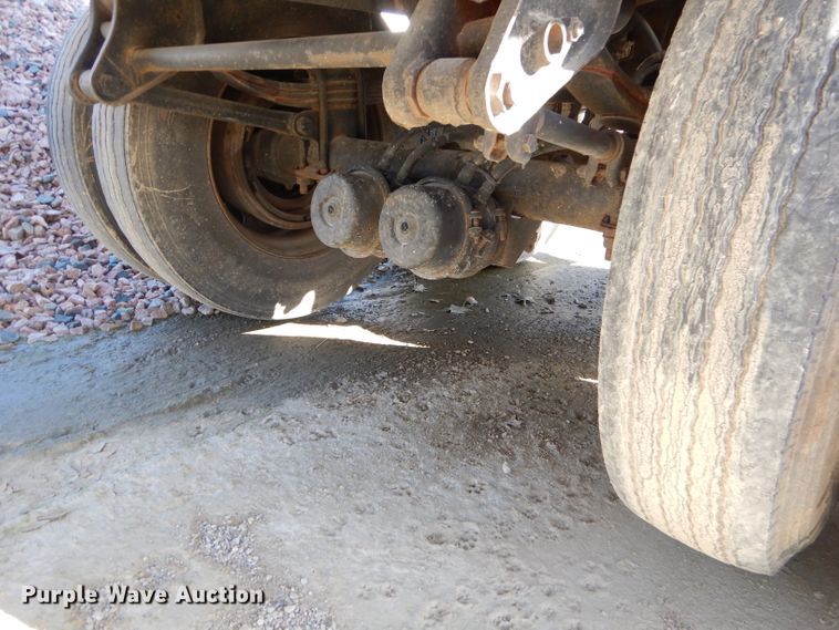 image for item GB9627 1989 Wilson Converta Hopper double hopper bottom grain trailer