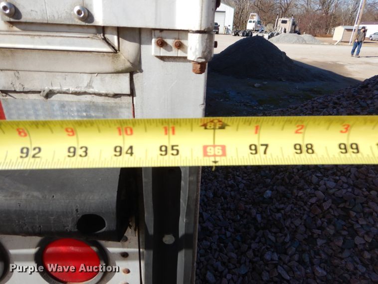 image for item GB9627 1989 Wilson Converta Hopper double hopper bottom grain trailer