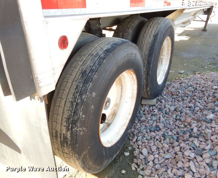 image for item GB9627 1989 Wilson Converta Hopper double hopper bottom grain trailer