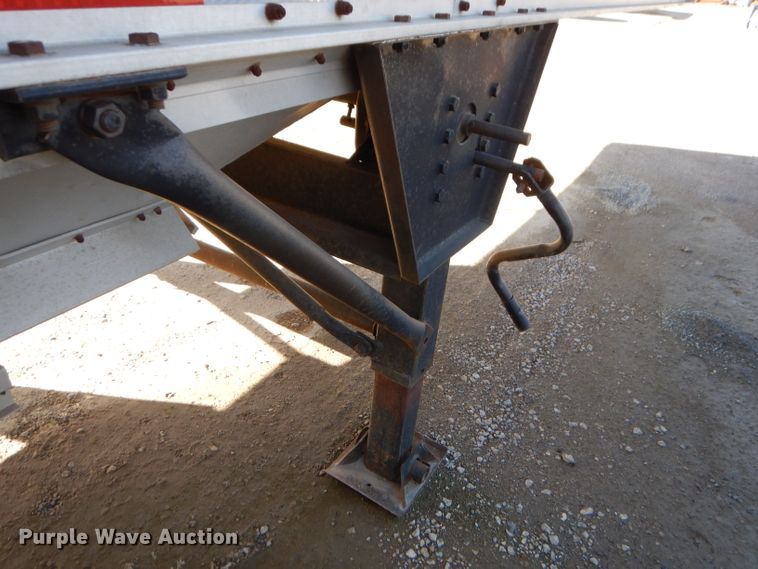 image for item GB9627 1989 Wilson Converta Hopper double hopper bottom grain trailer