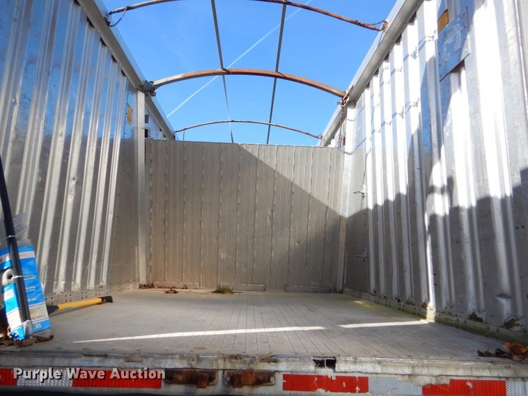 image for item GB9627 1989 Wilson Converta Hopper double hopper bottom grain trailer