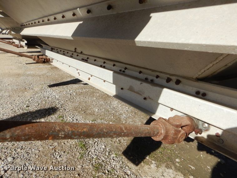 image for item GB9627 1989 Wilson Converta Hopper double hopper bottom grain trailer