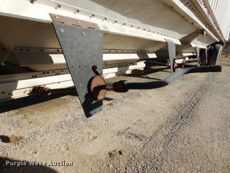 image for item GB9627 1989 Wilson Converta Hopper double hopper bottom grain trailer
