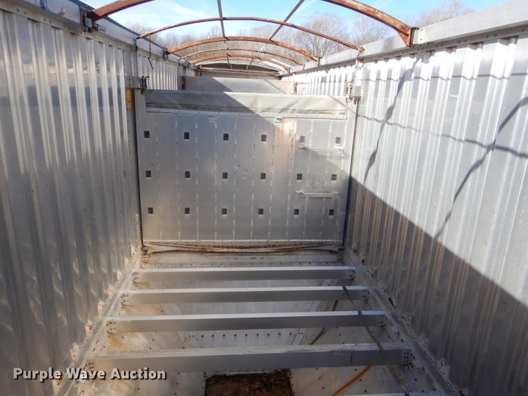 image for item GB9627 1989 Wilson Converta Hopper double hopper bottom grain trailer