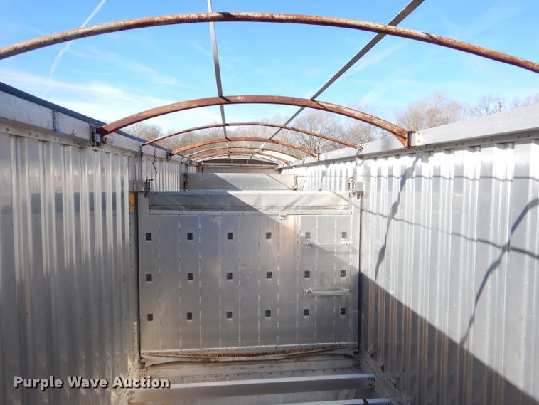 image for item GB9627 1989 Wilson Converta Hopper double hopper bottom grain trailer