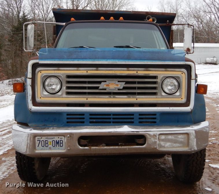 image for item GB9754 1978 Chevrolet C65 dump truck