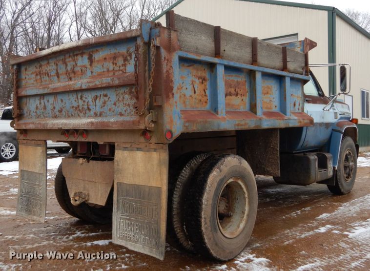 image for item GB9754 1978 Chevrolet C65 dump truck