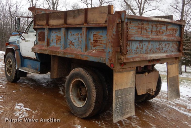 image for item GB9754 1978 Chevrolet C65 dump truck