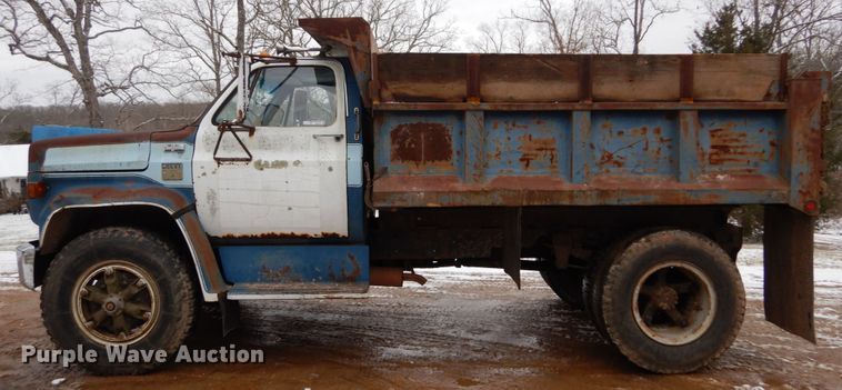 image for item GB9754 1978 Chevrolet C65 dump truck