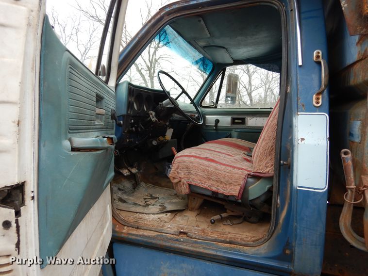 image for item GB9754 1978 Chevrolet C65 dump truck