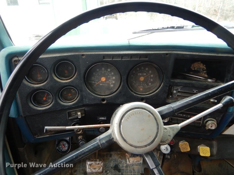 image for item GB9754 1978 Chevrolet C65 dump truck