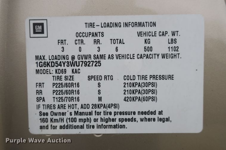 image for item DB10048 1998 Cadillac DeVille
