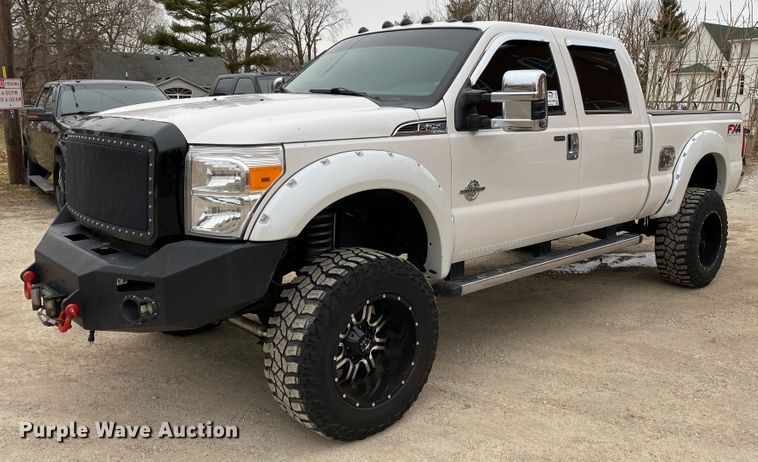 image for item DF6644 2012 Ford F250 Super Duty Crew Cab pickup truck